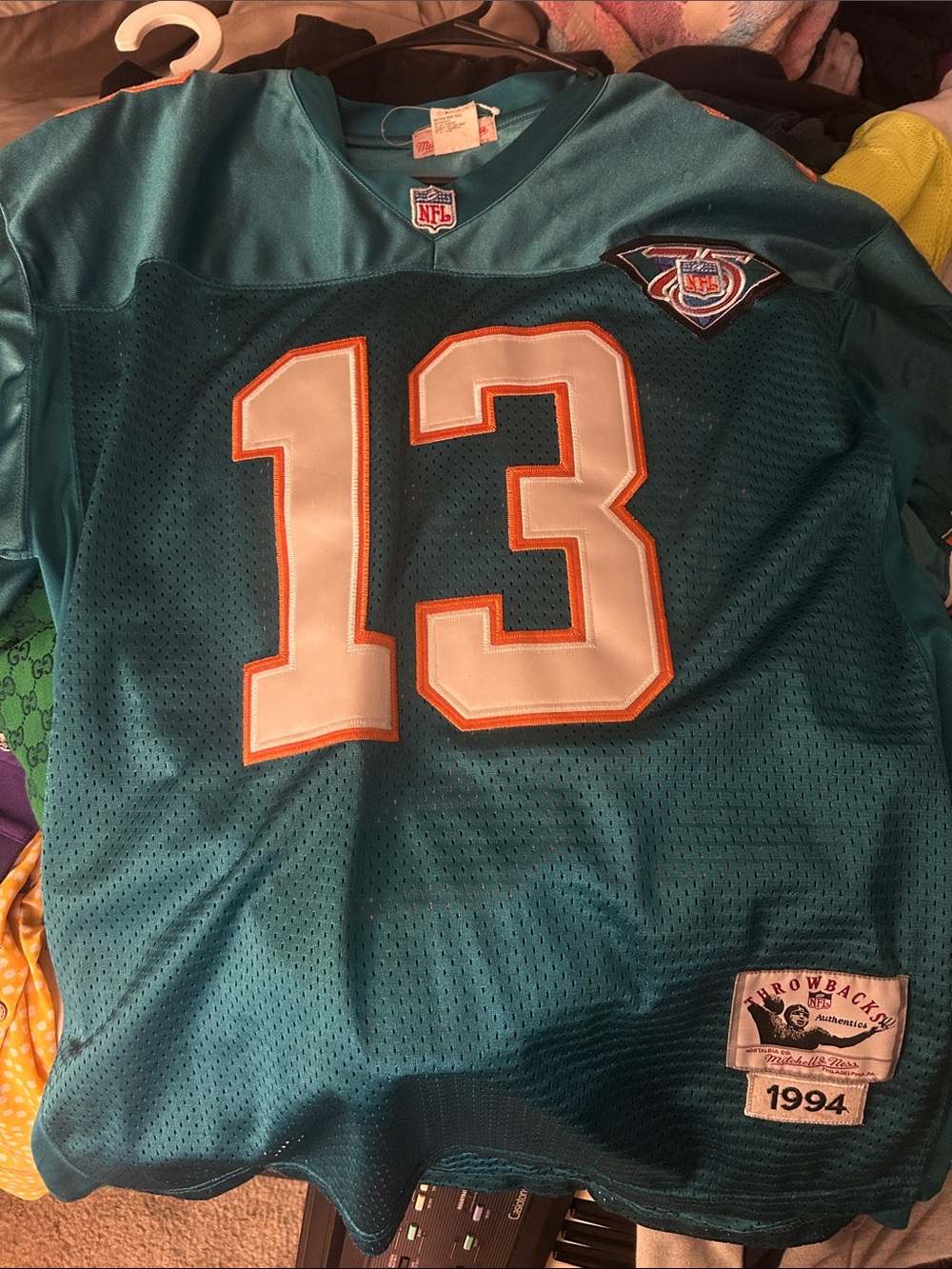 Teal Number 13 Jersey - 1994